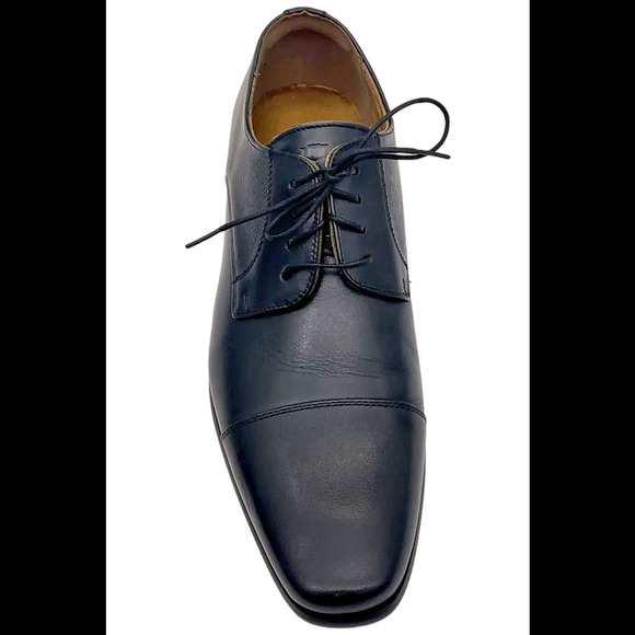 Florsheim Shoe Company Men's Angelo Cap-Toe Oxfords Black - Medium - Picture 2 of 3